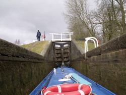 In a lock